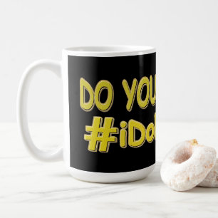 Taza De Café "No Me Importa" Diseño De Expresión Cuta. ¡Hazte c