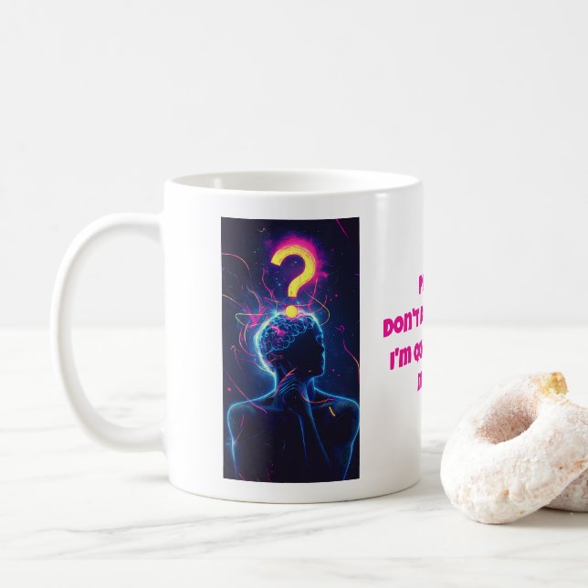 Taza De Café No me molestes Mug gracioso (Con donut)