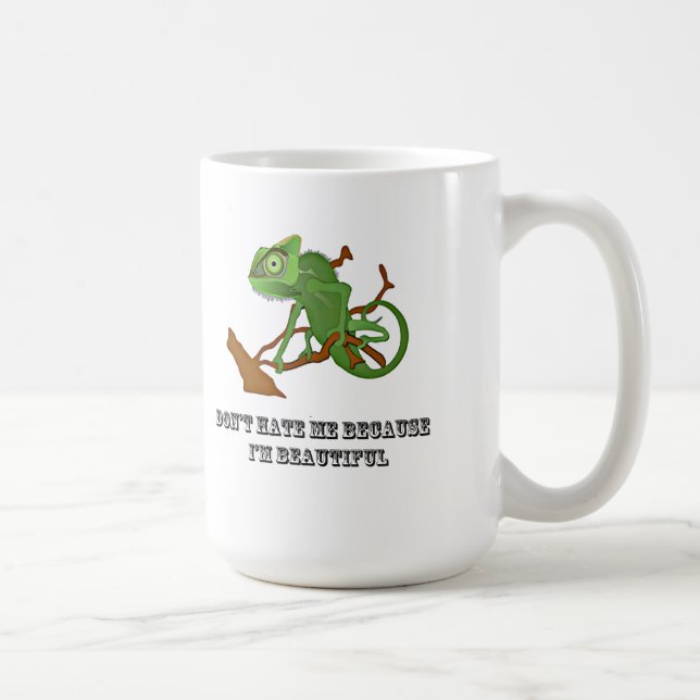 Taza De Café No me odie porque soy hermoso (Derecha)