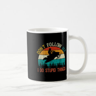 Taza De Café No Me Sigas Hago Cosa De Macho Moto De Nieve Motor