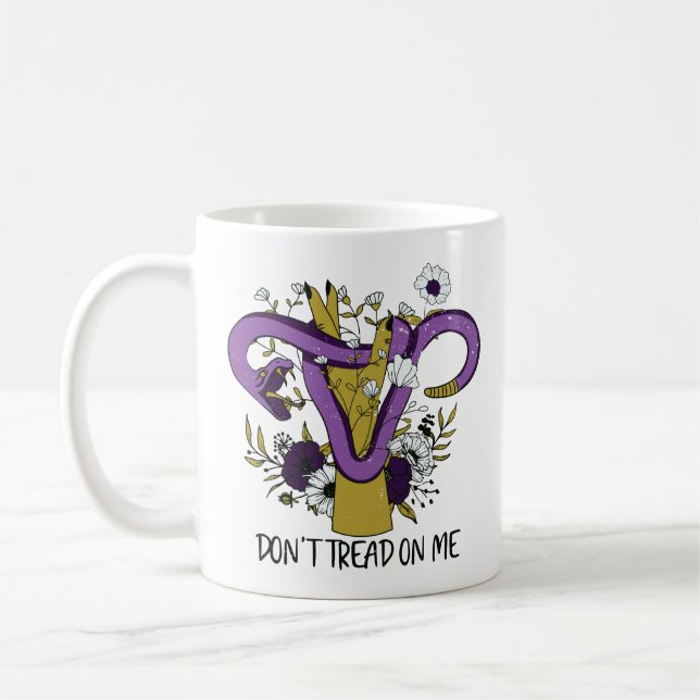 Taza De Café No me toquen uterus (Izquierda)