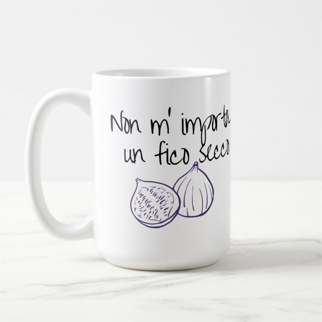 Taza De Café No m'Inmigrantes un fico secco (Izquierda)