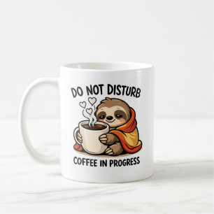 Taza de café 'No Molestar'