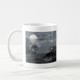 Taza De Café No Molestar a la Bruja del Pantano Orc Gótic Diver