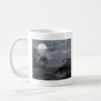 Taza De Café No Molestar a la Bruja del Pantano Orc Gótic Diver