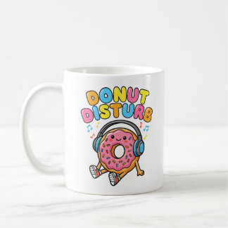 Taza De Café No Molestar Donut