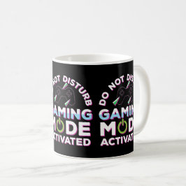 Taza De Café No molestar el modo de juego activado