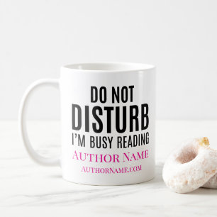 Taza De Café No Molestar Estoy Leyendo