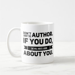 Taza De Café No moleste al autor Mug