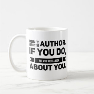 Taza De Café No moleste al autor Mug