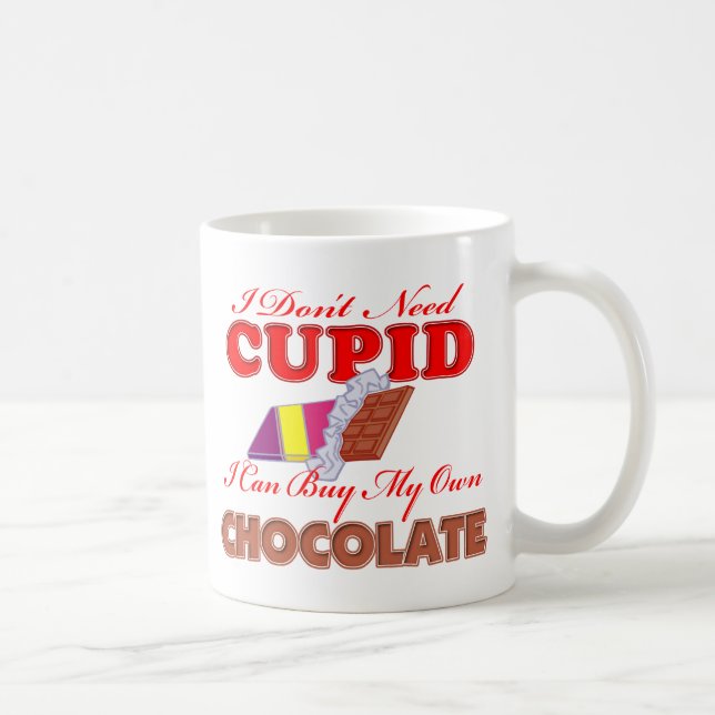 Taza De Café No necesito a Cupido (Derecha)