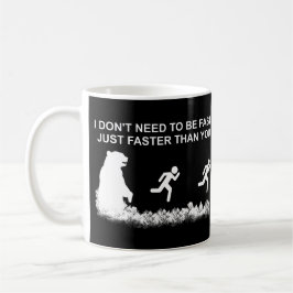 Taza De Café No necesito ser rápido (pardo) café