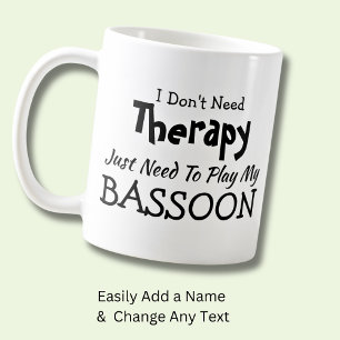 Taza De Café No necesito terapia, solo juega un regalo de BASSO