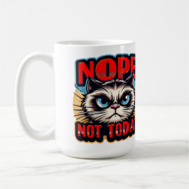 Taza De Café No, no hoy