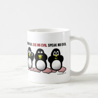 No oiga ningún pingüino malvado