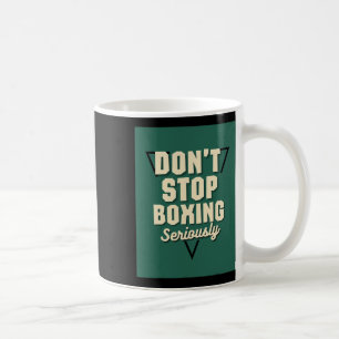 Taza De Café No pares el boxeo