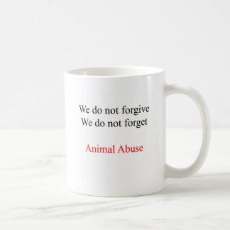 Taza De Café No perdonamos