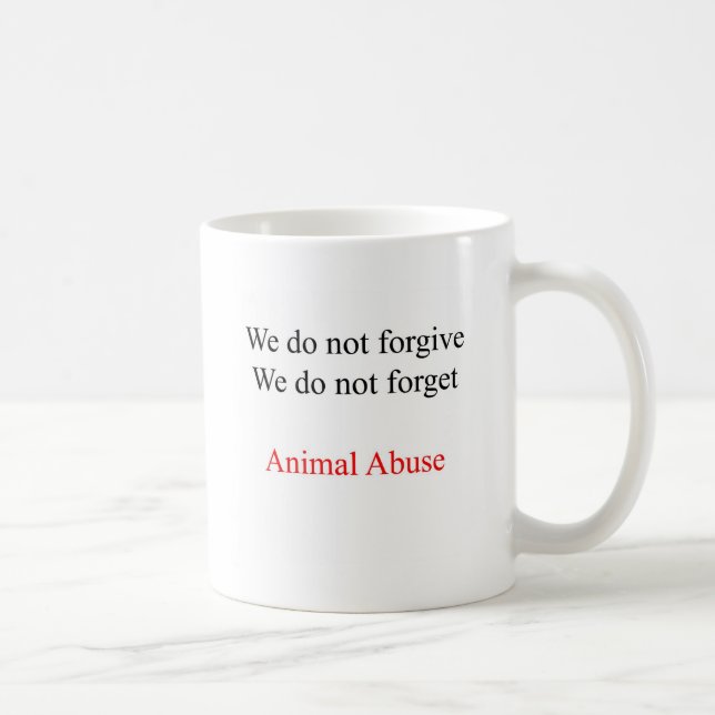 Taza De Café No perdonamos (Derecha)
