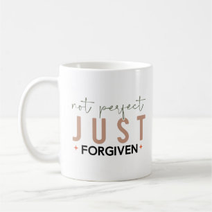 Taza De Café No perfecto sólo perdonado