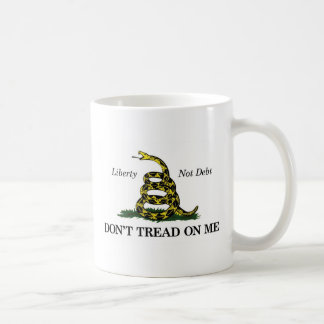 Taza De Café NO PISE EN MÍ (libertad, no la deuda)