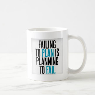 Taza De Café No planee fallar