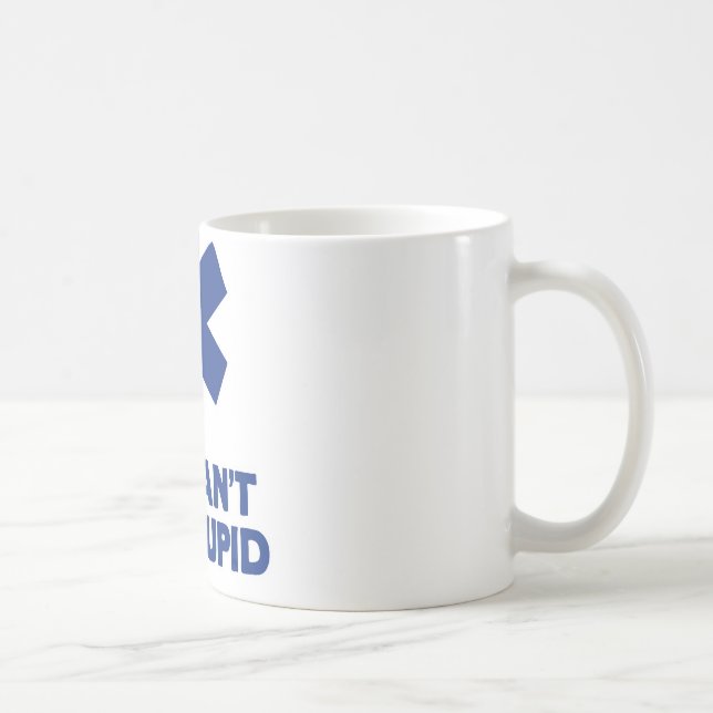 Taza De Café No podemos fijar estúpido (Derecha)