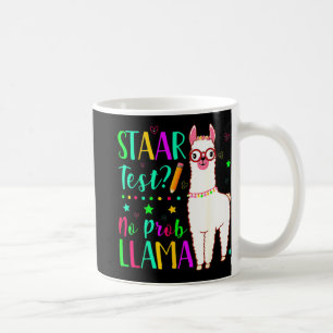 Taza De Café No Prob Llama Funny Teacher Exam Test Day