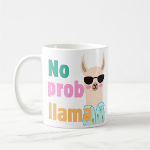 Taza De Café no prob-llama mug