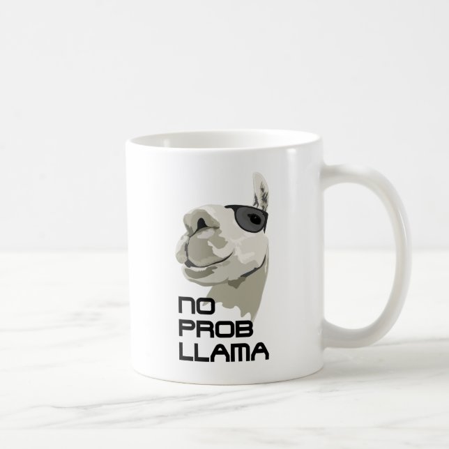 Taza De Café No ProbLlama (Derecha)
