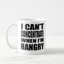 No puede concentrar cuando Hangry