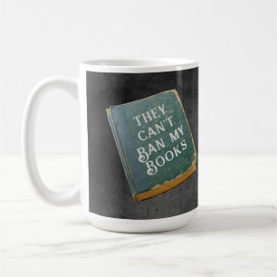 Taza De Café No pueden prohibir mis libros