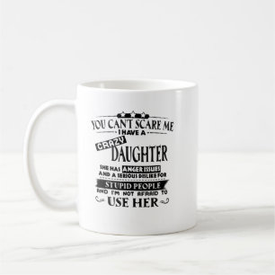 Taza De Café No puedes asustarme si tengo una camisa loca