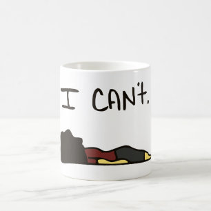 TAZA DE CAFÉ NO PUEDO.