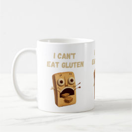 Taza De Café No puedo comer Gluten