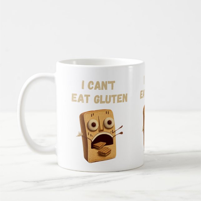Taza De Café No puedo comer Gluten (Izquierda)