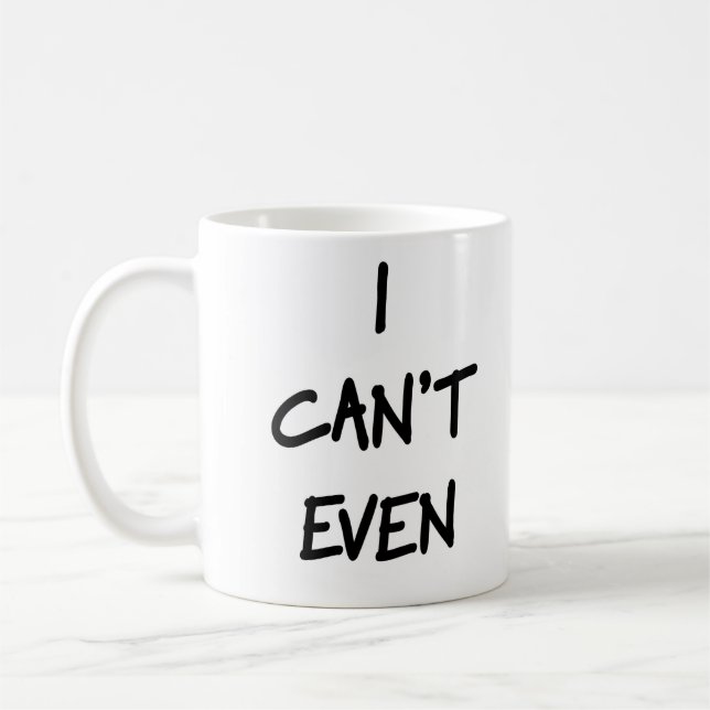 Taza De Café No puedo incluso asaltar (Izquierda)