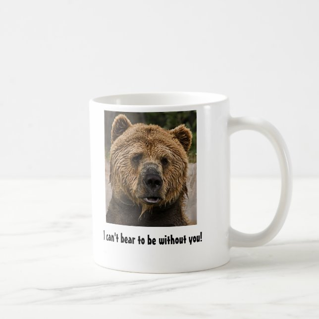 Taza De Café ¡No puedo llevar estar sin usted! (Derecha)