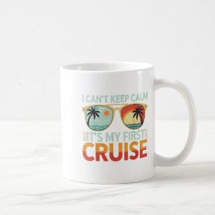 Taza De Café No puedo mantener la calma es mi primer crucero