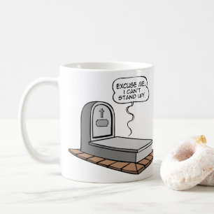 Taza De Café No puedo ponerme de pie