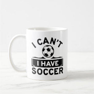 Taza De Café No puedo tener fútbol