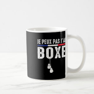 Taza De Café No puedo, tengo boxeo boxeador combyt ring de boxe
