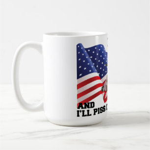 Taza De Café No queme mi bandera