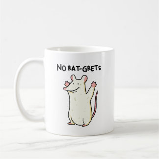 Taza De Café No Rat-gres Animal Rodent Rat Pun Mug