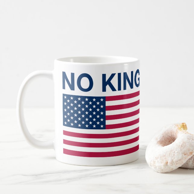 TAZA DE CAFÉ ¡NO REYES! (Con donut)