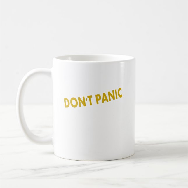Taza De Café No se asusten con curiosidad (Izquierda)