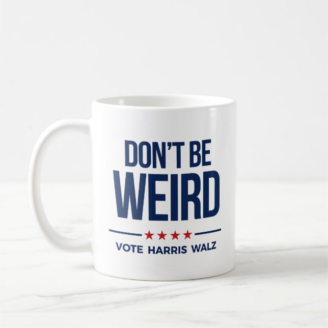 Taza De Café NO SE ERAN - Vota Harris Walz (Izquierda)