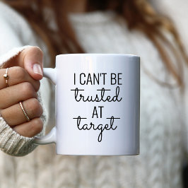 Taza De Café No se puede confiar en el destino