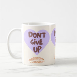 Taza De Café No se rindan/esperen/Jesús/Mug/Fe