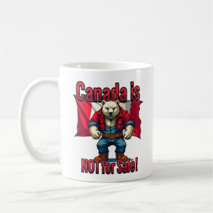 Taza De Café NO SE VENDEN, Canadá, Alumbrado del oso polar, Ban