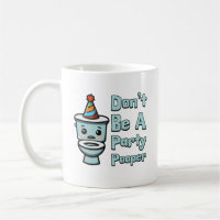 ¡No seas Fiesta Pooper! Personalizado de retrete c